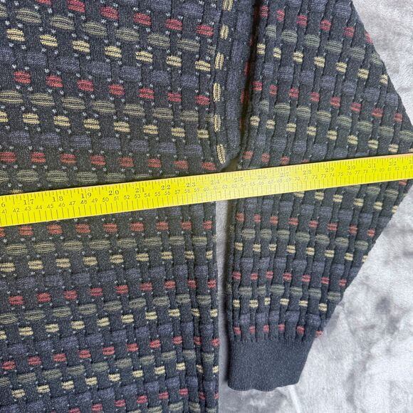 Saks Fifth Avenue Knit Sweater Men's Size X-Large Crewneck Long Sleeve Pullover - Picture 4 of 7